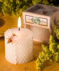 Pure beeswax candles