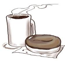 coffee and donut